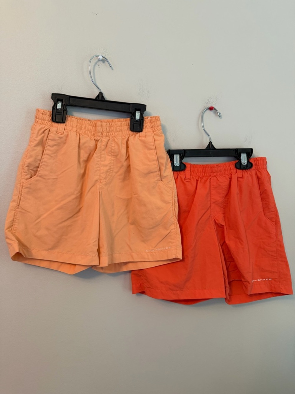 Columbia Orange PFG Shorts